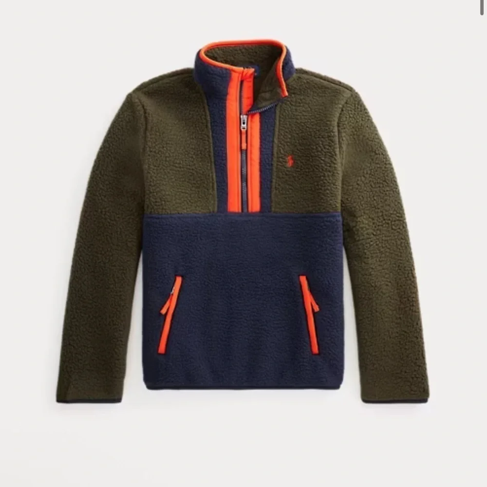 Polo Ralph Lauren Colour-Blocked Fleece Pullover